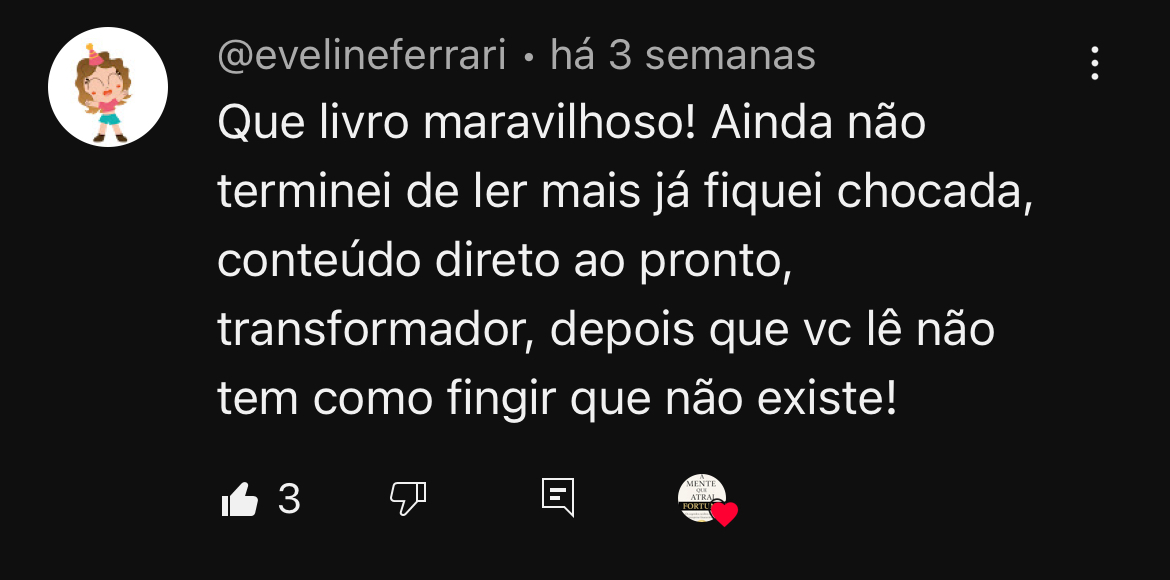 Testimonio transformação mentalidade escassez para abundância
